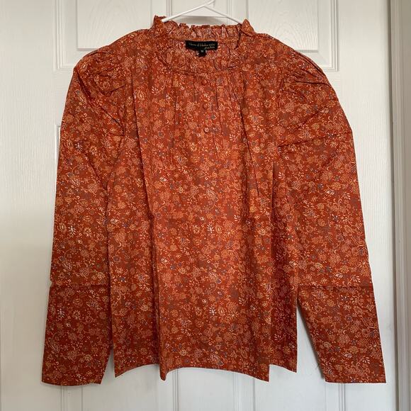 NWT House of Harlow 1960 100% cotton boho top - Picture 2 of 6